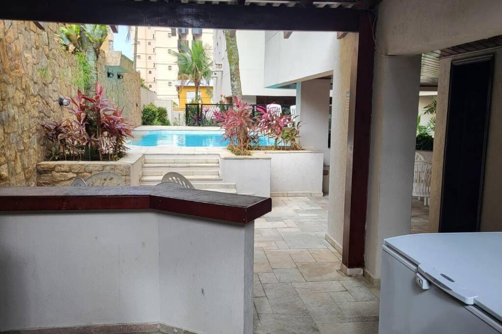 Apto Completo A 1 Quadra Da Praia Da Enseada. Guarujá Dış mekan fotoğraf